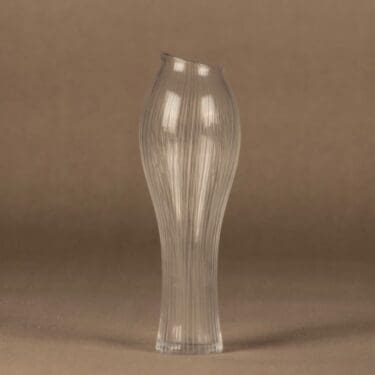 Iittala 3551 maljakko, signeerattu, suunnittelija Tapio Wirkkala, signeerattu