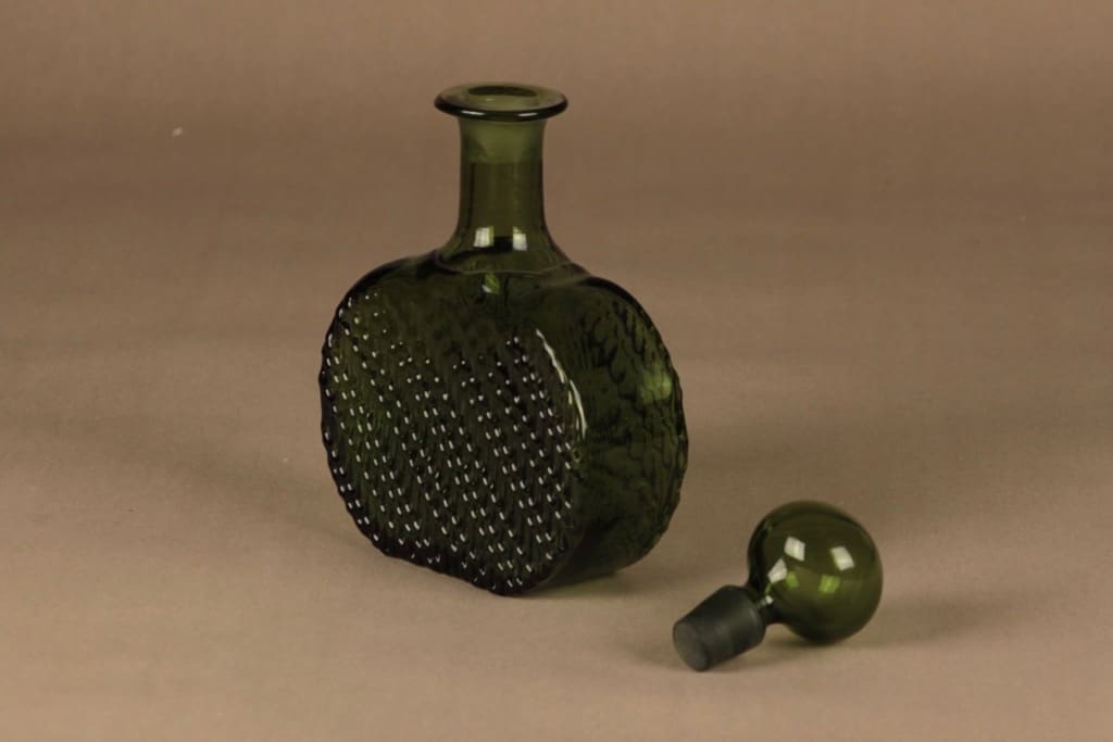 Riihimäen lasi Flindari vihreä, vihreä, suunnittelija Nanny Still, kuva 2