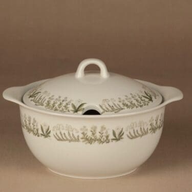 Arabia Polaris terrine with lid designer Raija Uosikkinen