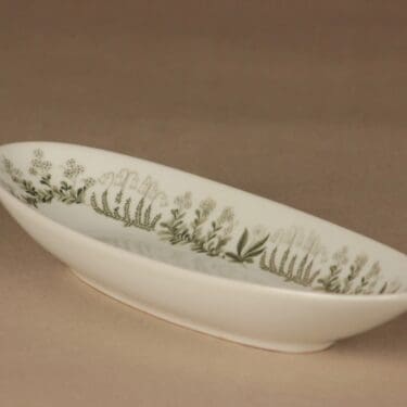 Arabia Polaris herring plate designer Raija Uosikkinen