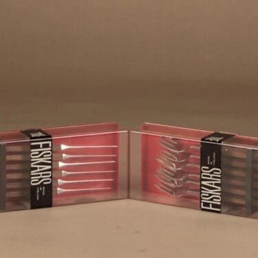 Fiskars Triennale de Luxe jälkiruokaveitset ja -veitset 6+6 kpl designer Bertel Gadberg