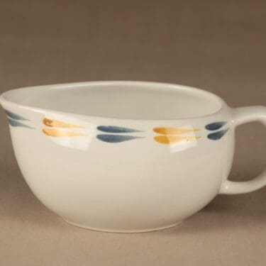 Arabia Tipla sauce jug, hand-painted designer Raija Uosikkinen