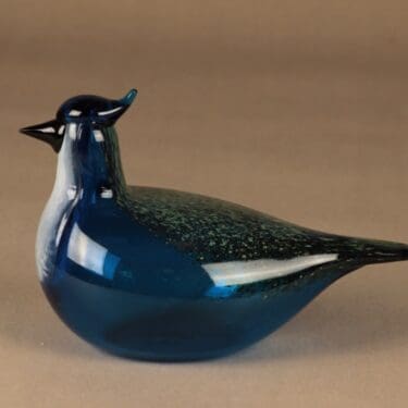 Nuutajärvi Vuosilintu 1999, Sininärhi, suunnittelija Oiva Toikka, Sininärhi, signeerattu