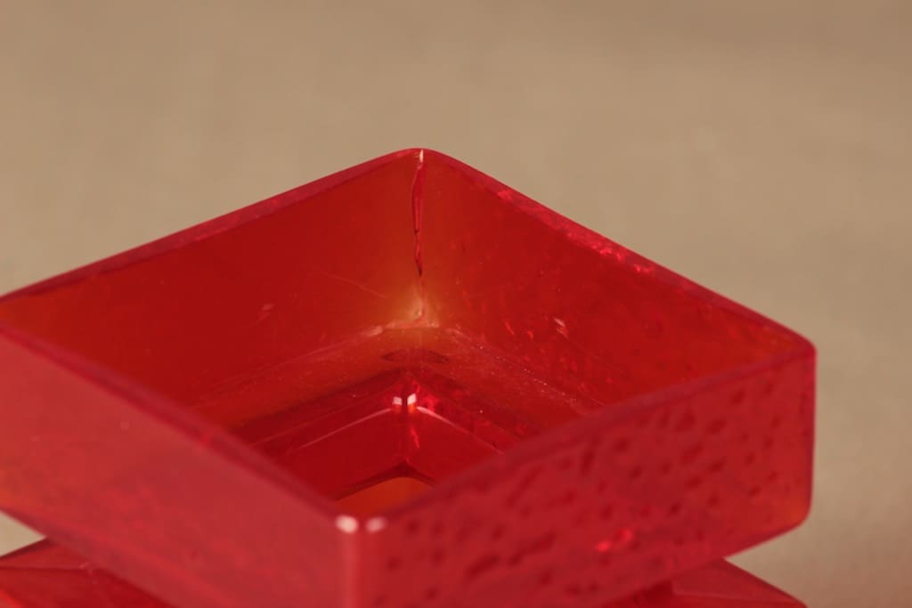 Riihimäen lasi Pala vase, limited edition designer Helena Tynell 2