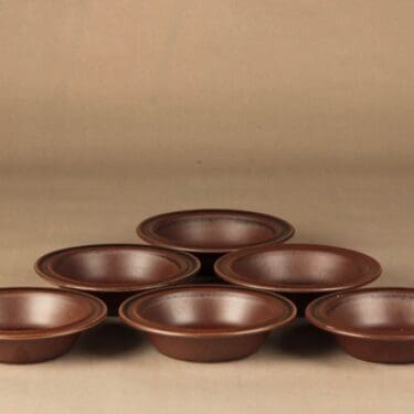 Arabia Ruska lautanen, syvä, 6 kpl, suunnittelija Ulla Procope, syvä