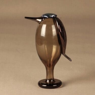 Iittala Lintu , Kyyppäri, suunnittelija Oiva Toikka, Kyyppäri, signeerattu