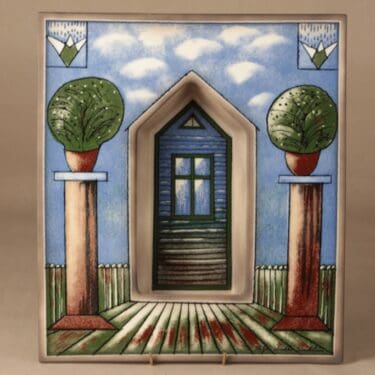 Arabia HLS lampetti, monivärinen, suunnittelija Heljä Liukko-Sundström,