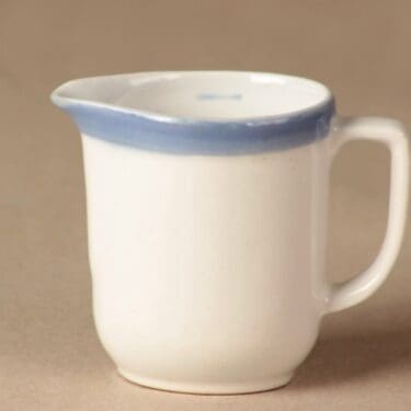 Arabia Sinivalko kaadin, 0.1 l, suunnittelija Kurt Ekholm, 0.1 l, raitakoriste