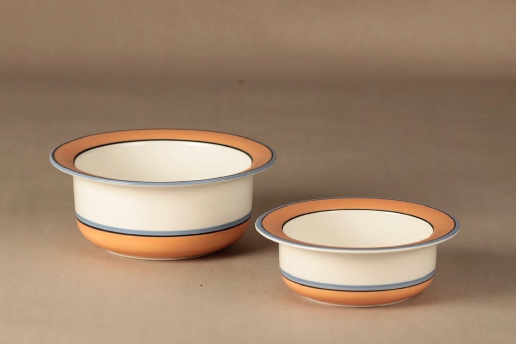 Arabia Apricos bowl 2 pcs designer Inkeri Leivo