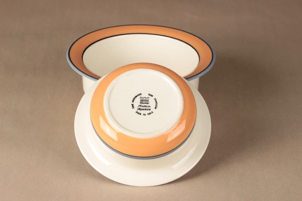 Arabia Apricos bowl 2 pcs designer Inkeri Leivo 2
