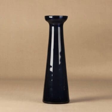 Nuutajärvi 3413 maljakko, tummansininen, suunnittelija Kaj Franck,