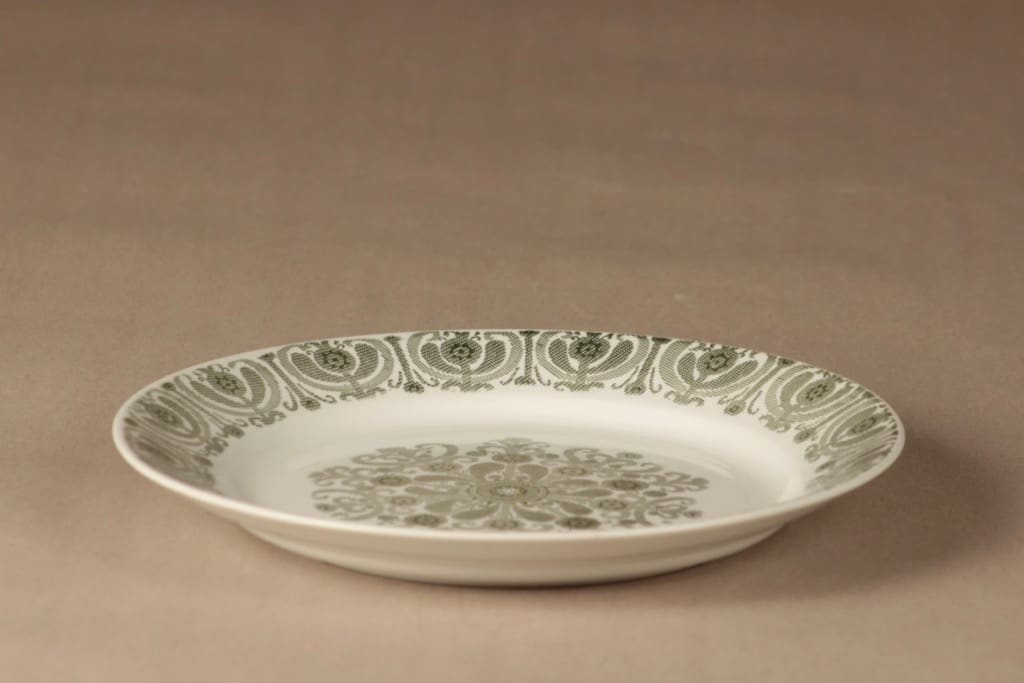Arabia Sampo lautanen, 23 cm, suunnittelija Raija Uosikkinen, 23 cm, ornamentti kuva 2