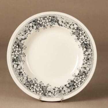 Arabia Talvikki soup plate designer Raija Uosikkinen