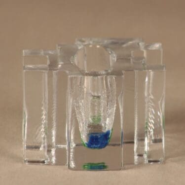 Riihimäen lasi Forest taide-esine, suunnittelija Helena Tynell,