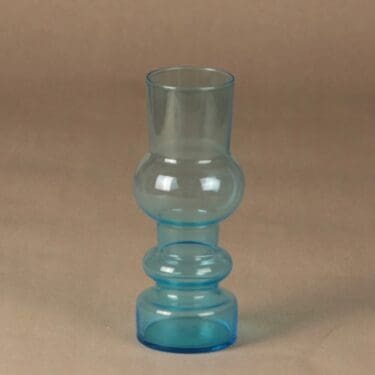 Nuutajärvi 1487 vase, turquoise designer Kaj Franck