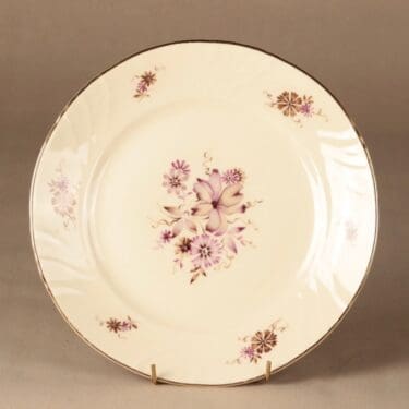 Arabia Raili lautanen, 24.5 cm, suunnittelija Svea Granlund, 24.5 cm, kukka