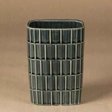 Arabia 388-3 maljakko, vihertävä, suunnittelija Göran Bäck,