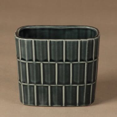 Arabia 388-2 maljakko, vihertävä, suunnittelija Göran Bäck,