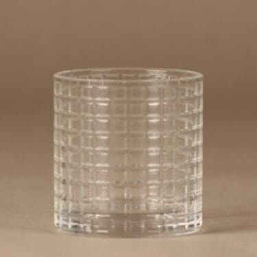 Nuutajärvi Ruuturitari lasi, kirkas, suunnittelija Kaj Franck,