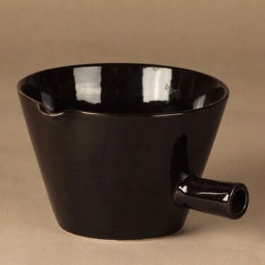 Arabia Kilta kulppi, musta, suunnittelija Kaj Franck,