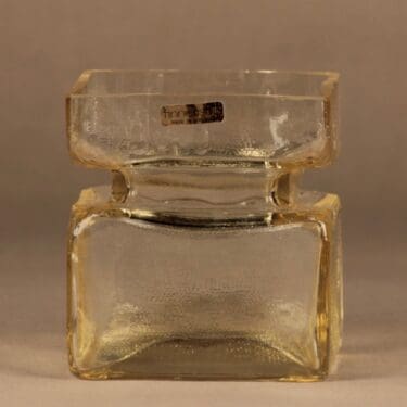 Riihimäen lasi Pala maljakko, shampanja, suunnittelija Helena Tynell,