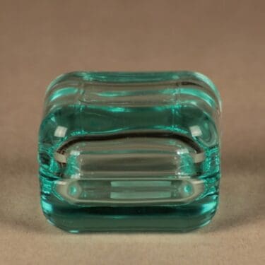 Iittala Vitriini rasia, vedenvihreä, suunnittelija Anu Penttinen,