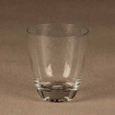 Nuutajärvi Pore lasi, kirkas, suunnittelija Gunnel Nyman,