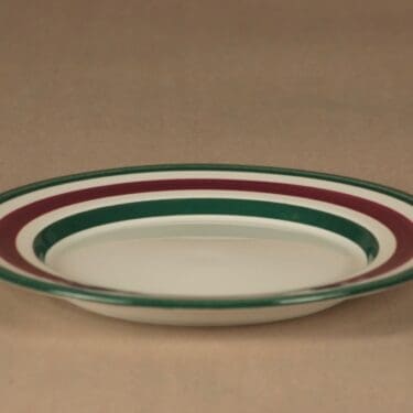 Arabia Purpurijenkka lautanen, käsinmaalattu, suunnittelija Ulla Procope, käsinmaalattu, signeerattu