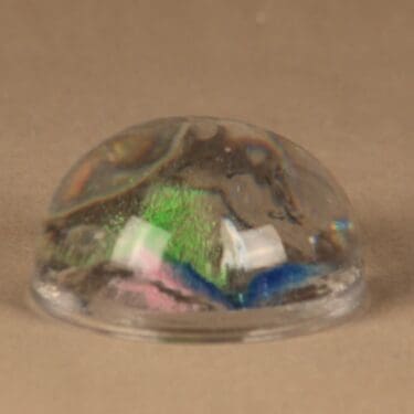 Riihimäen lasi Rantakivet taide-esine, monivärinen, suunnittelija Helena Tynell,