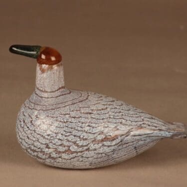 Nuutajärvi lintu , Jouhisorsa, suunnittelija Oiva Toikka, Jouhisorsa