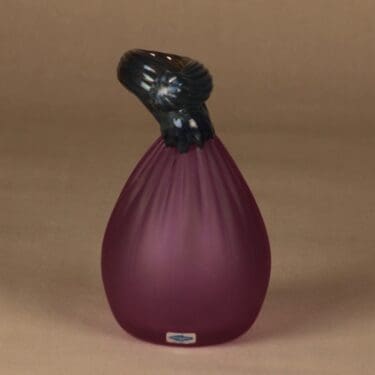 Nuutajärvi taidelasi, Viikuna, suunnittelija Oiva Toikka, Viikuna, signeerattu