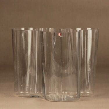 Iittala Aalto-Collections maljakko, signeerattu, suunnittelija Alvar Aalto, signeerattu, signeerattu