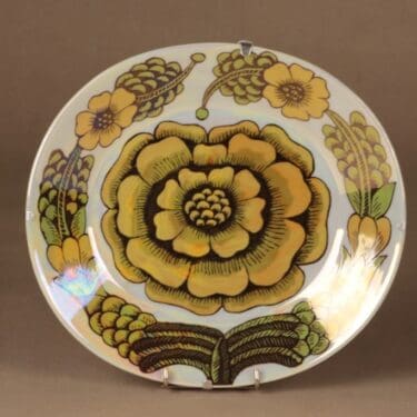 Arabia Elegance 2 taidekeramiikkalautanen, numeroitu, suunnittelija Birger Kaipiainen, numeroitu, Pro Arte