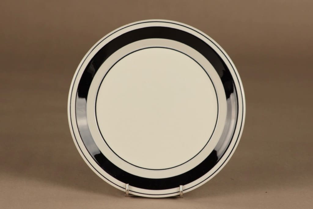 Arabia Faenza raita lautanen, 19.5 cm, suunnittelija Peter Winquist, 19.5 cm, raita kuva 2