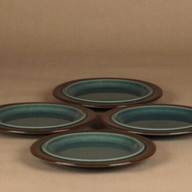 Arabia Meri lautanen, 20 cm, 4 kpl, suunnittelija Ulla Procope, 20 cm