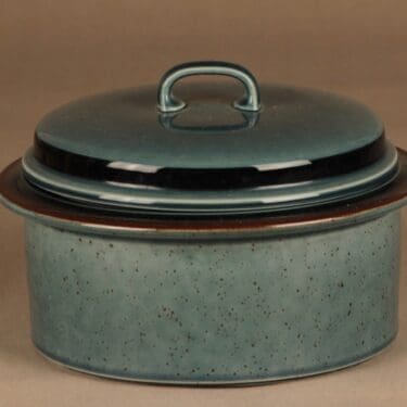 Arabia Meri kulho, kannellinen, suunnittelija Ulla Procope, kannellinen