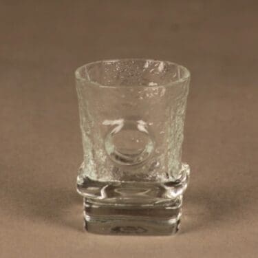 Riihimäen lasi 1628 snapsilasi, 6 cl, suunnittelija Helena Tynell, 6 cl