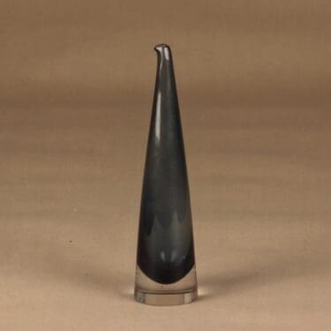 Iittala Jääpuikko taide-esine, sininen, kirkas, suunnittelija Timo Sarpaneva,