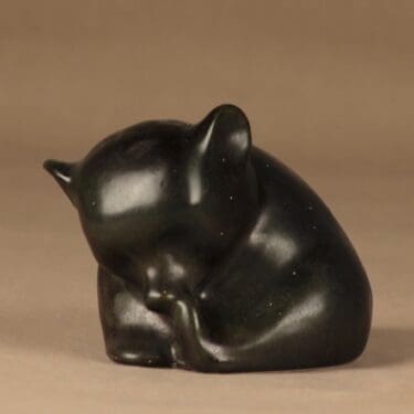 Arabia figuuri, Karhu, suunnittelija Richard Lindh, Karhu, signeerattu