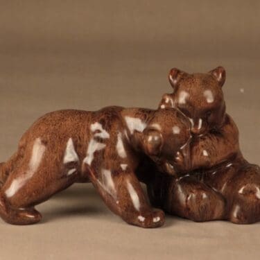 figuuri, karhut, suunnittelija Josef Manuel, karhut, signeerattu