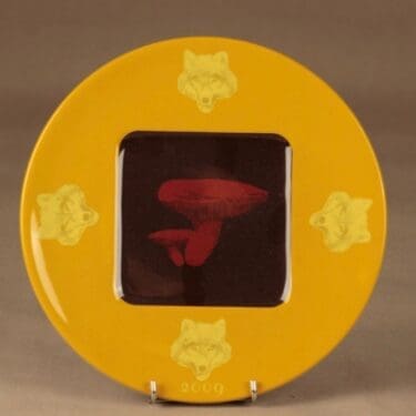 Arabia Flora&Fauna annual plate 2009 designer Oiva Toikka