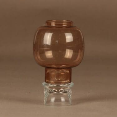 Nuutajärvi Tuikku kynttilälyhty, kaksiosainen, suunnittelija Heikki Orvola, kaksiosainen