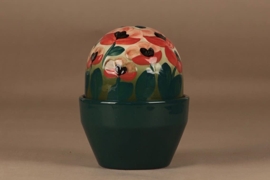 Arabia HLS ikikukka, Soilikki, suunnittelija Heljä Liukko-Sundström, Soilikki, käsinmaalattu yläosa