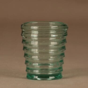 Iittala Aalto juomalasi, vaaleanvihreä, suunnittelija Aino Aalto,