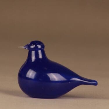 Nuutajärvi Lintu Tirri sininen suunnittelija Oiva Toikka