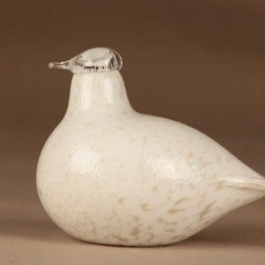 Nuutajärvi Lintu Riekko suunnittelija Oiva Toikka