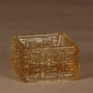 Riihimäen lasi Taalari tuhka-astia suunnittelija Tamara Aladin