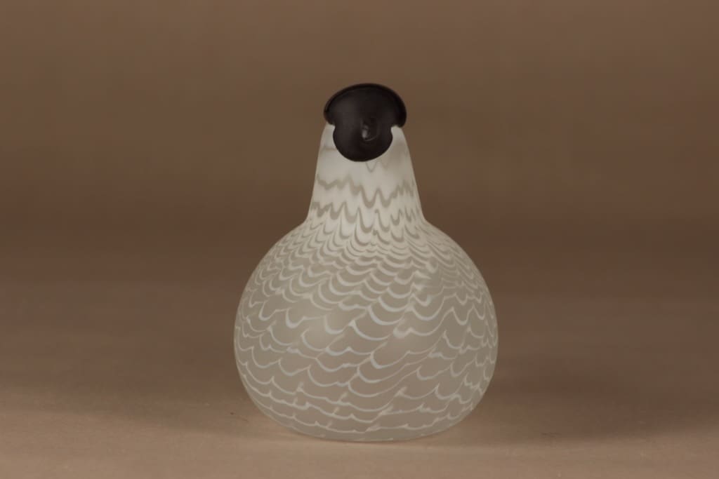 Nuutajärvi lintu , Räyskä, suunnittelija Oiva Toikka, Kihu|signeerattu, numeroitu kuva 3