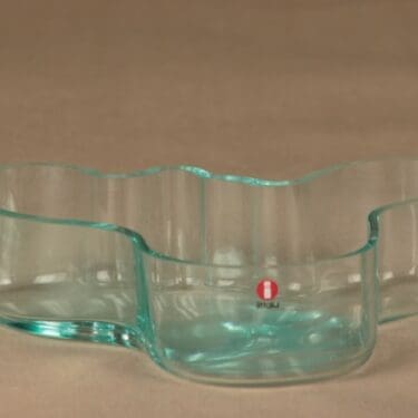 Iittala Aalto-Collections malja, signeerattu, suunnittelija Alvar Aalto, signeerattu