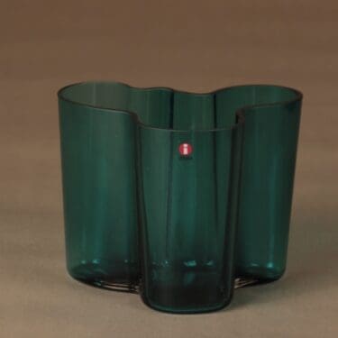 Iittala Aalto-Collections maljakko, signeerattu, suunnittelija Alvar Aalto, signeerattu